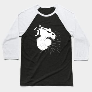 Lion Charge Baseball T-Shirt